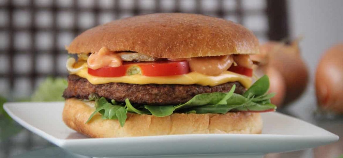 Vegetarische hamburgers van De vegetarische slager test | Eetman